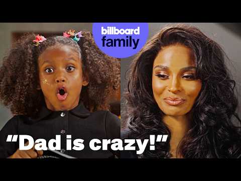 Ciara Gets Interviewed By Her Daughter Sienna | Billboard Family