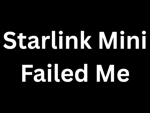 Starlink Mini Problems