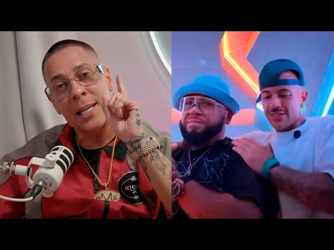 Baby Rasta pone claro a Bad Bunny, Ñejo llora en live junto a Feid.