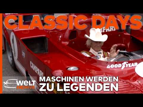 SCHLOSS DYCK: Sensationelles Oldtimer-Event "Classic Days" – Auto-Festival mit "Strietzel" Stuck