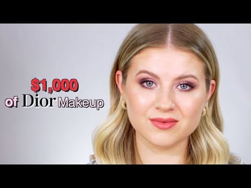 $1000 Full Face of Dior Makeup!