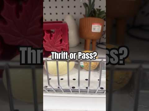 Would You Thrift or Pass? #thrifting #thriftshopping #thriftfinds