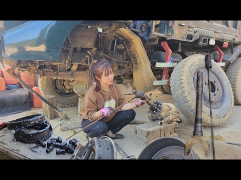 4x4 Truck Front Axle Repair | Weld and Replace a Broken Axle the Easy Way
