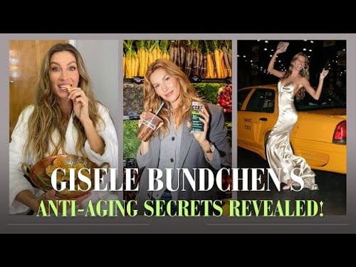 The Food Habits That Help Gisele Bündchen Look Biologically Young in Her 40s