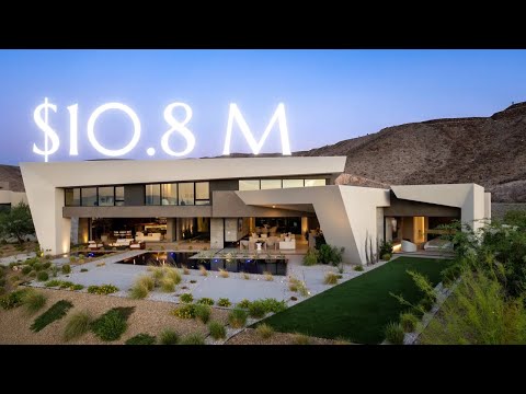 Inside a $10,000,000 Blue Heron Mansion With Unreal Las Vegas Strip Views