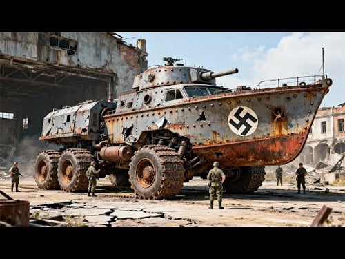 De 20 Mest Kusliga Övergivna Nazifordon Som Någonsin Upptäckts!