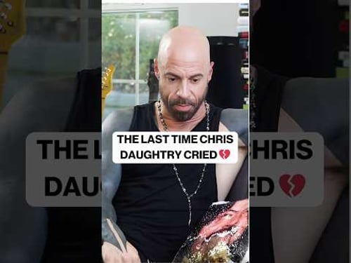 This moment from Chris about his daughter shattered me 💔 #daughtry #behindthemusic #interview