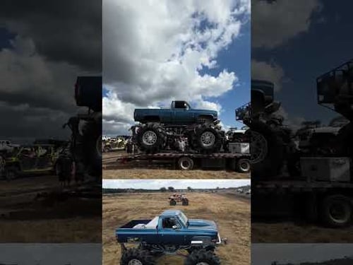 dirtbossmega has landed Plant Bamboo TRUCKS GONE WILD weekend #megatruck #mudbog #offroad #mud