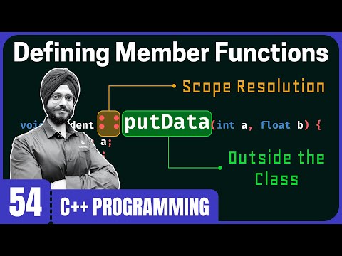 Defining Member Functions in C++