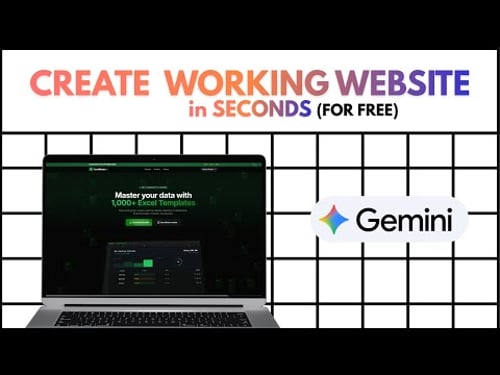 How to Build a Professional Website with Gemini 3 | End-to-End Tutorial