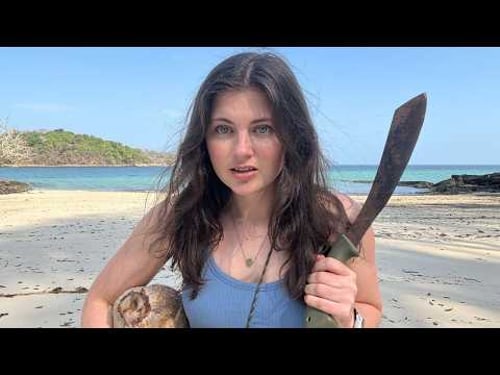 Solo Survival on Desert Island for 5 Days (No Food, Water or Shelter)