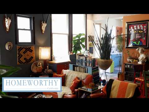 CALIFORNIA HOUSE TOUR | San Francisco Mission District Home of Casa Ojo | 4K