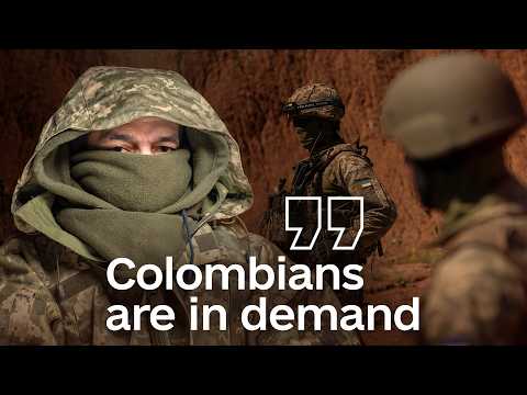 Why Colombian volunteers are joining war in Ukraine
