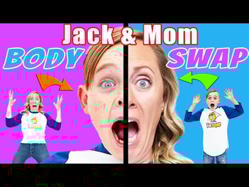 Body Swap! Jack and Mom Accidentally Swap Bodies! Fun Squad Funny Adventures!