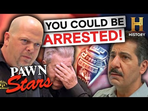 ILLEGAL Items Rick CAN'T HAVE! | Pawn Stars