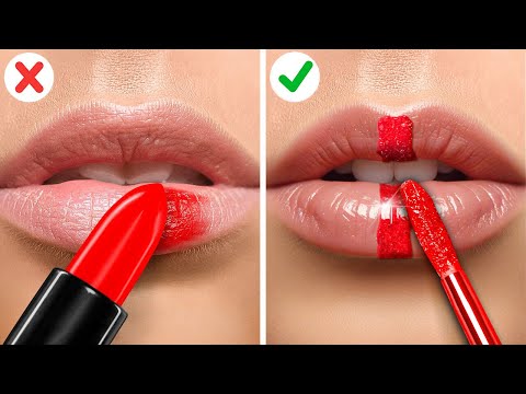 INSANE MAKEUP HACKS 💄 Change Your Whole Look in Seconds! by 123 GO!
