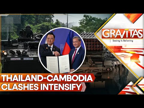 Thailand–Cambodia Clashes Displace Over 500,000 as Bangkok Rejects Trump’s Mediation | GRAVITAS LIVE