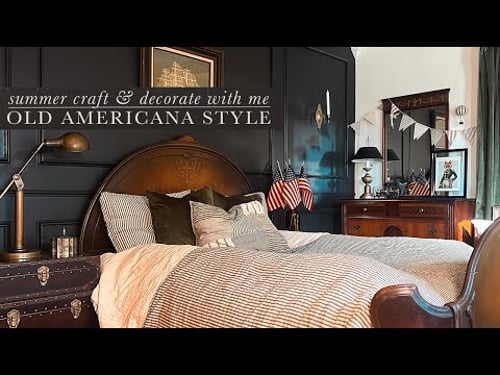 Storybook Room Summer Refresh 🇺🇸 // Vintage Trunk Makeover, DIY Bunting Banner, & More DIY Decor ✨