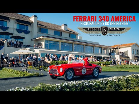 Ferrari 340 America 0120/A - Jules Heumann Elegance Award Recipients at 2025 Pebble Beach Concours
