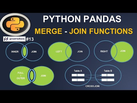 Python Pandas Tutorial: Joining and Merging Pandas DataFrame #13