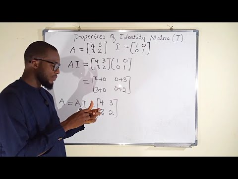Properties of an Identity Matrix