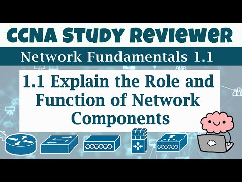 CCNA Study Reviewer - 1.1 Explain the Role and Function of Network Components (with Flashcards)