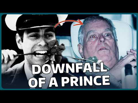 How was this iconic image of Andrew Mountbatten-Windsor leaving a police station captured?