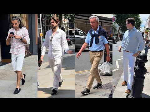 Summer Elegance: How London’s Men Dress for the Heat in 2025