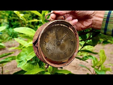 Full Restoration Clock Mechanical SMITH ALARM Vintage 1960 Broken Rusty | Restore Clock Made In UK