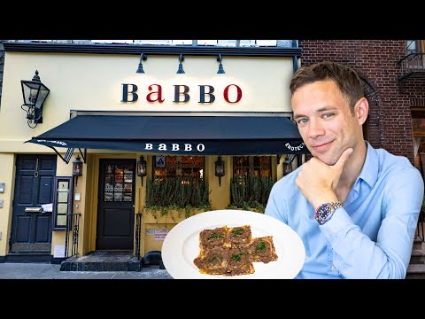 Eating at Babbo. An ICONIC NYC Italian Restaurant Reborn