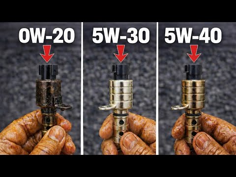 We Tested 0W 20, 5W 30 & 5W 40 in the ENGINE — One Clear WNNER