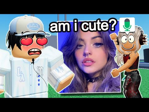 Roblox VOICE CHAT... But Strangers FACE REVEAL!