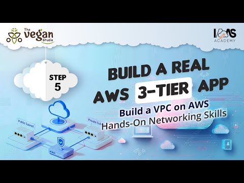 Vegan Studio AWS Project | Step 5: Multi-Tier VPC Setup