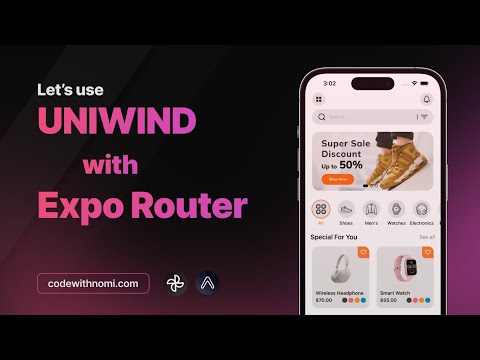 Let's use Uniwind in Expo Router | Tailwindcss | Fastest Tailwind Binding | React Native