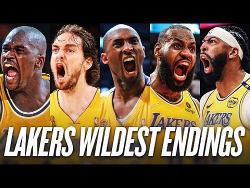 The Lakers WILDEST Endings of the Last 25 Years!