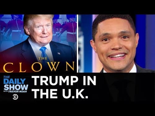 Trump Hits the U.K., Beefs with London’s Mayor & Gets Negged by Buckingham Palace | The Daily Show