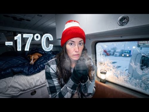 Surviving Sub-Freezing Temps Living in a Van