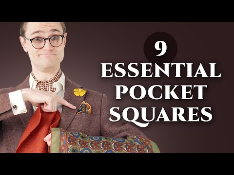 9 Essential Pocket Squares Every Stylish Man Needs