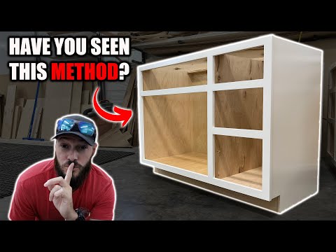 How to Build Cabinets in under 30mins //The Easy Way
