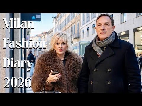THIS WINTER LOOK IS EVERWHERE IN MILAN RIGHT NOW 🇮🇹 ITALIAN ELEGANCE & FEBRUARY 2026 HOTTEST FASHION