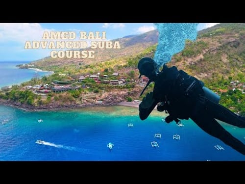AMED BALI, ADVANCED SCUBA COURSE