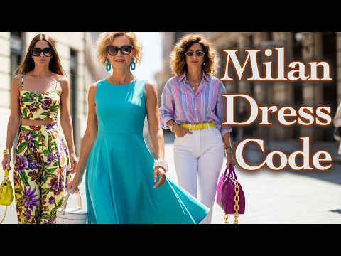 🔥 Milan Dress Code: What People Are Wearing in Milan to Look Expensive ☀️ August 2025 Heatwave Looks