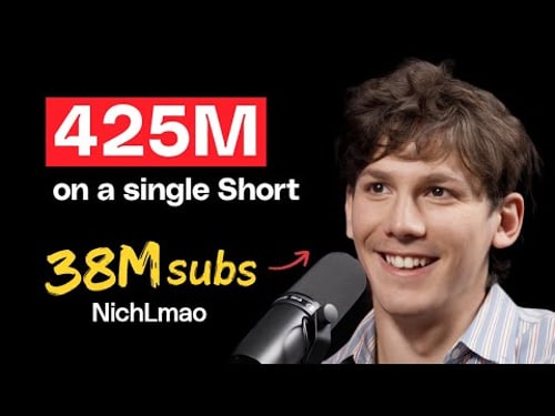 The System Behind a Billion Views a Month | NichLmao Exclusive Interview on The Driven Podcast