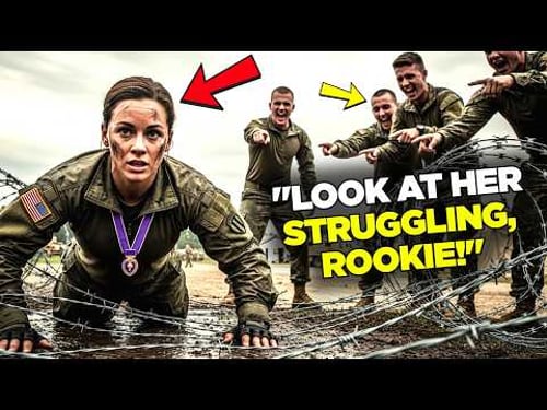 “Fresh Out of Training?” Marines Mocked, Until they Saw Her 10 Elite Purple Hearts on Her Chest