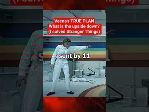 I just solved STRANGER THINGS - Vecna's TRUE Plan & What is the Upside Down? (Season 5 Explained)