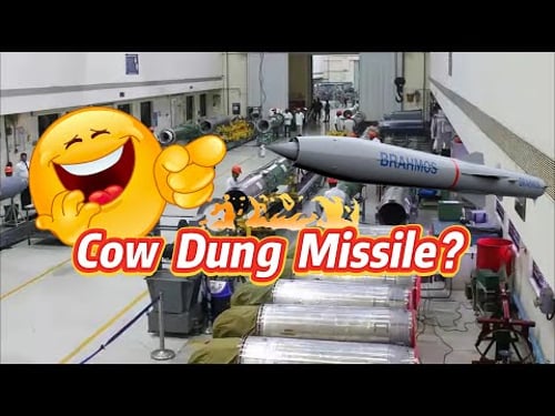 India's Handmade Missile Line of BrahMos Shocks Chinese Netizens, Mocked as Bharat Dung Empire.