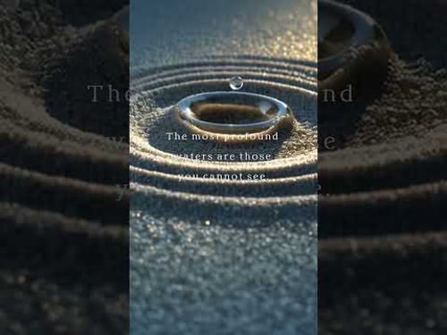 Can you swim in a sea of stone? 🌊