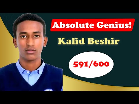 Kalid Beshir | Future Technologist | 2017 Golden Student | 591/600