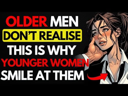 Older Men Don't Realise THIS Is Why Younger Women Smile At Them | Female Psychology | Stoicism