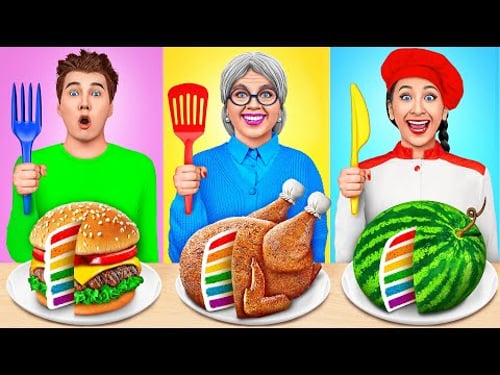 Tantangan Masakanku vs Nenek | Resep Lezat oleh Multi DO Challenge